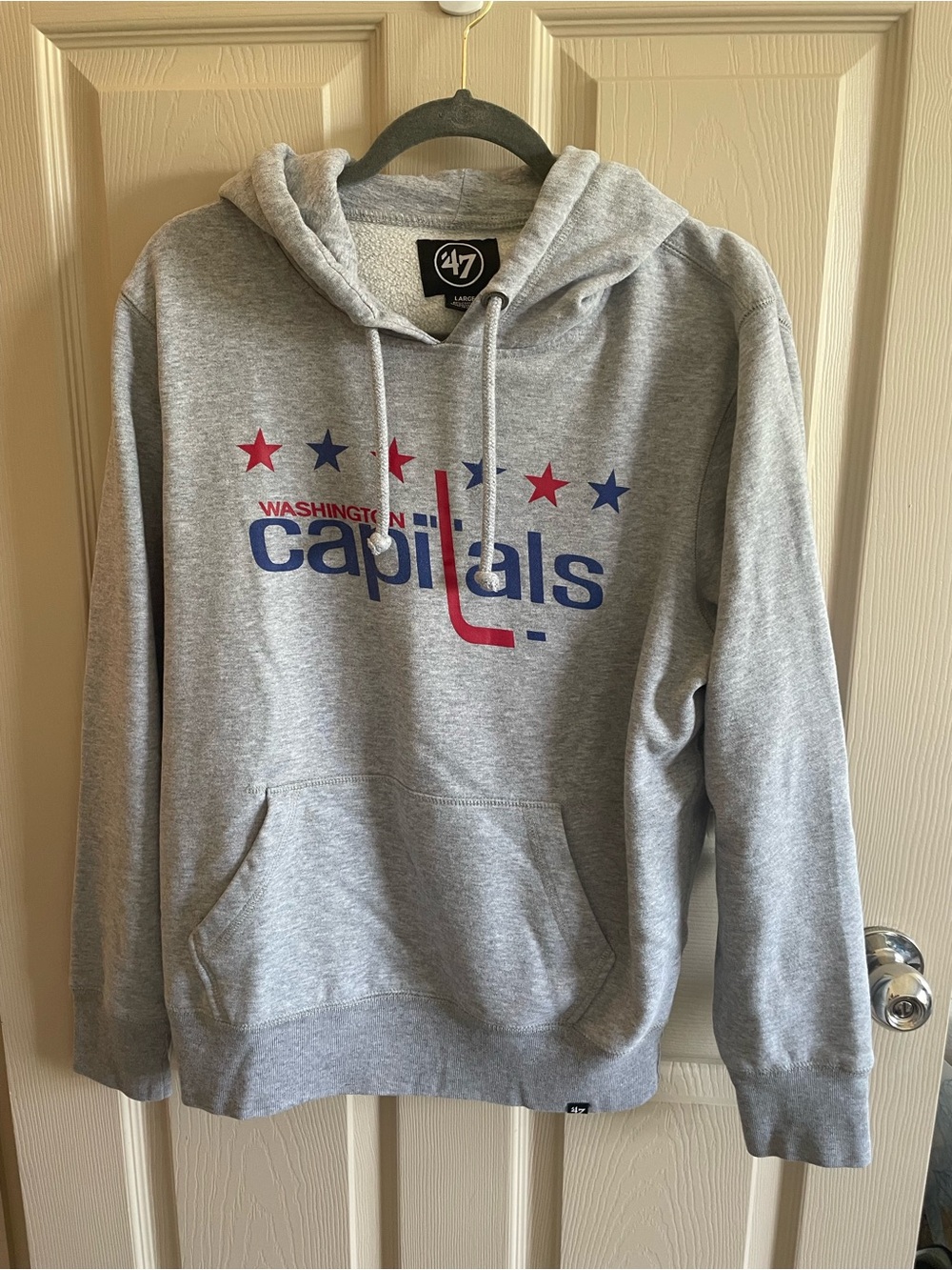 Men's Washington Capitals Gray Hoodie